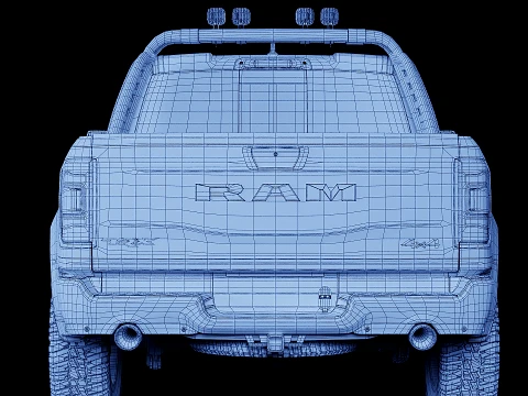 Dodge Ram 1500 TRX 2022 3D Model