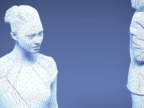 Models of people x 5 14 3D Model