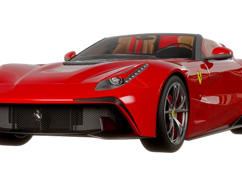 Ferrari F12 TRS Roadster Modello 3D