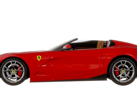 Ferrari F12 TRS Roadster 3D Model