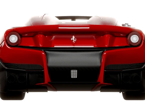 Ferrari F12 TRS Roadster 3D Model