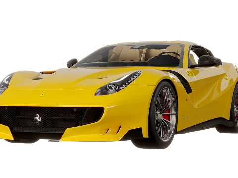 Ferrari F12tdf 2016 Modello 3D