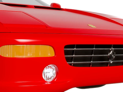 Ferrari F355 F1 Berlinetta 1998 3D Model