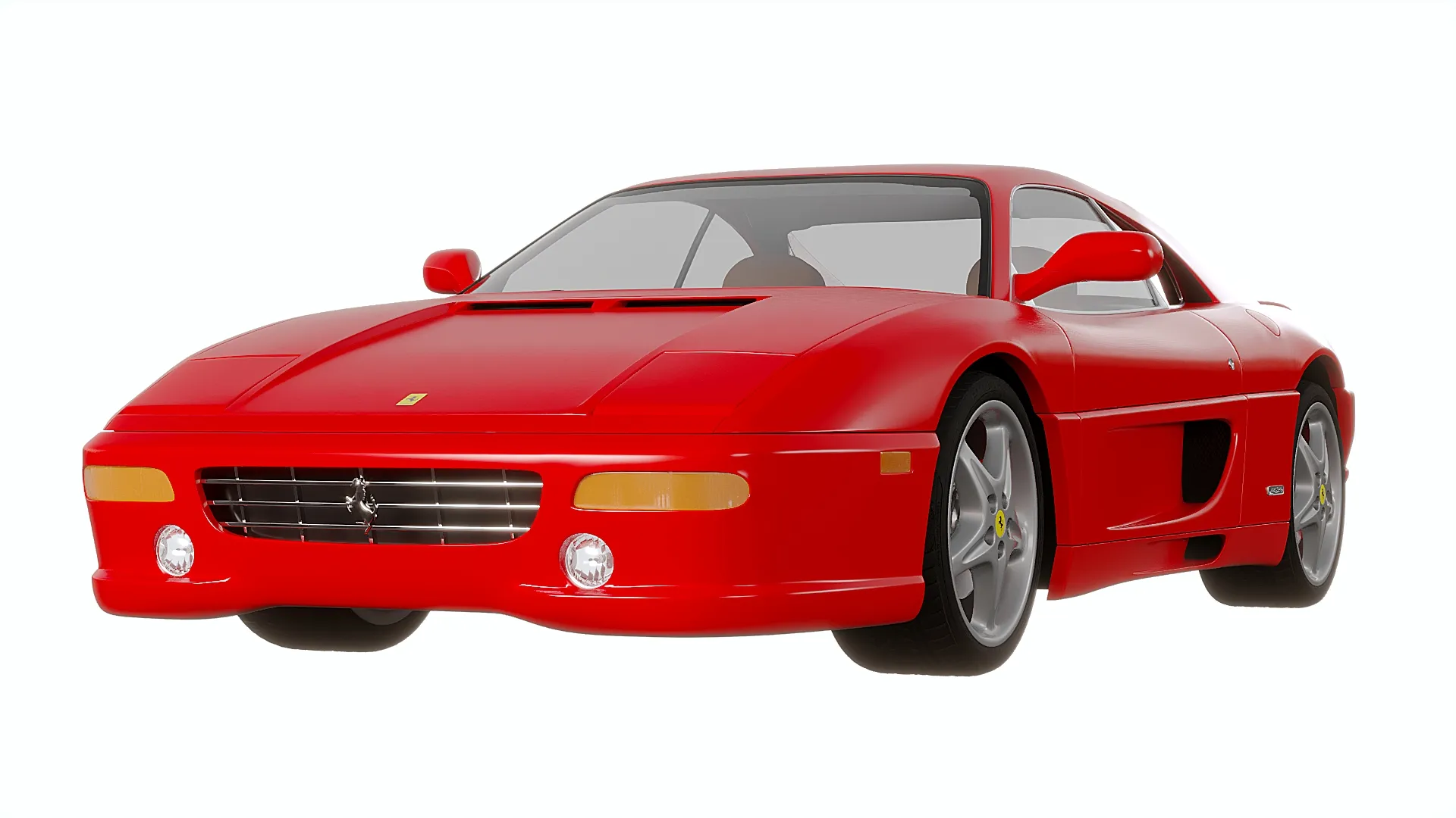 Ferrari F355 F1 Berlinetta 1998 3D Model .c4d .max .obj .3ds .fbx .stl .blend 