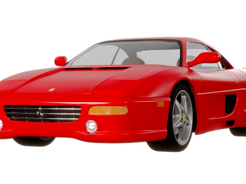 Ferrari F355 F1 Berlinetta 1998 Modello 3D