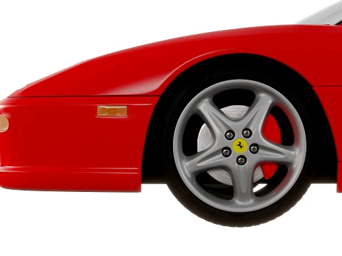 Ferrari F355 F1 Berlinetta 1998 3D Model