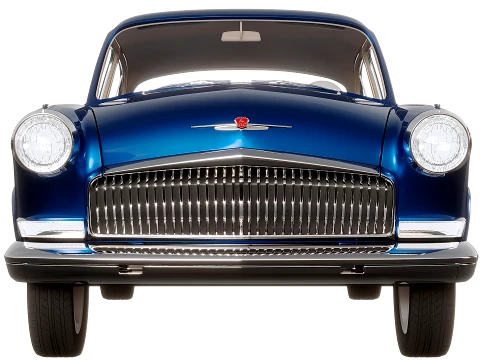 GAZ 21 USSR 3D Model