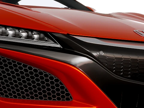Honda NSX 2017 3D Model