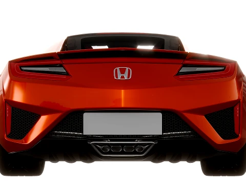 Honda NSX 2017 3D Model