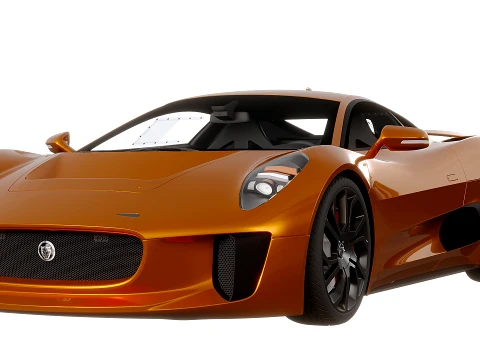 Jaguar CX-75 2014 Modèle 3D
