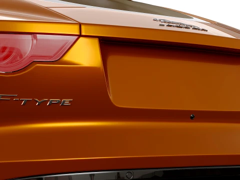 Jaguar F-Type R Coupe 2015 3D Model