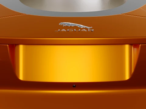 Jaguar F-Type R Coupe 2015 3D Model