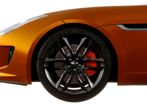 Jaguar F-Type R Coupe 2015 3D Model