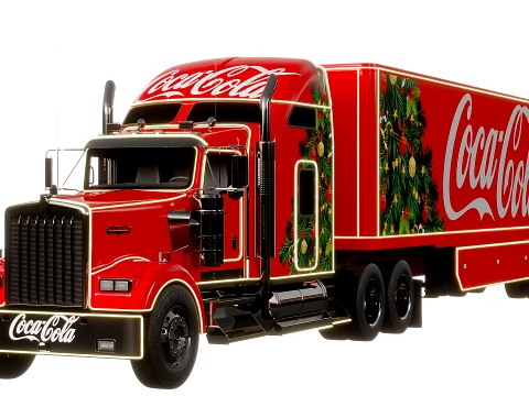 Kenworth K900 New Year 3D Model