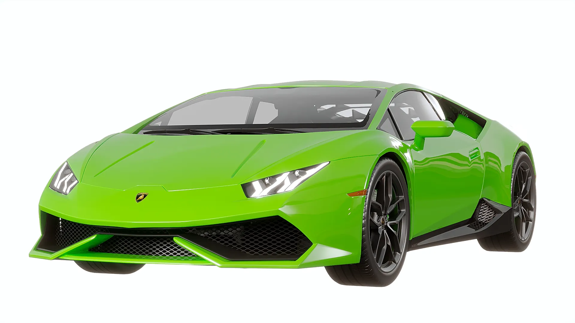Huracan 2021 3D Model .c4d .max .obj .3ds .fbx .stl .blend 