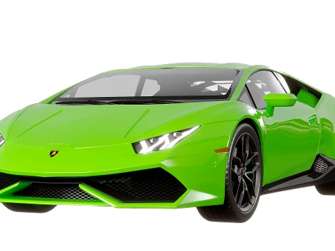Huracan 2021 3D Model