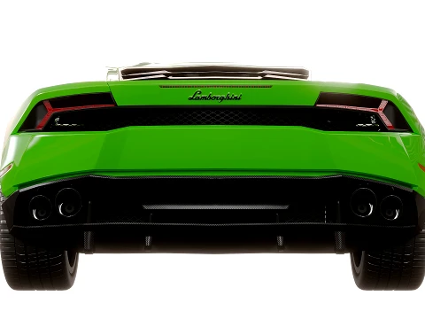 Huracan 2021 3D Model
