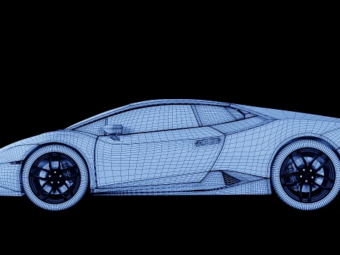 Huracan 2021 3D Model