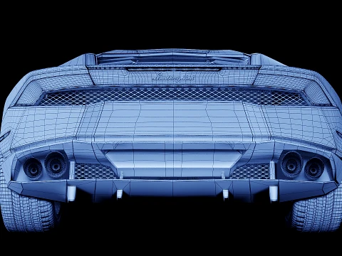 Huracan 2021 3D Model