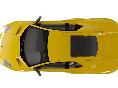 Reventon 2009 3D Model