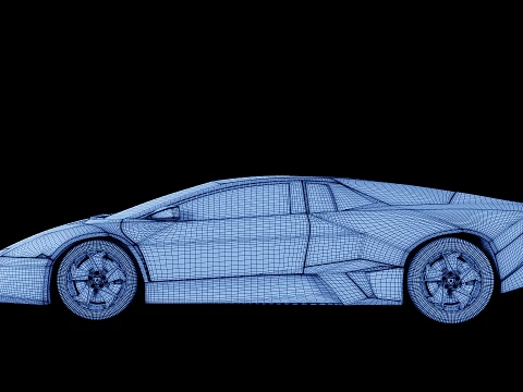 Reventon 2009 3D Model