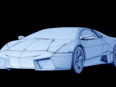 Reventon 2009 3D Model
