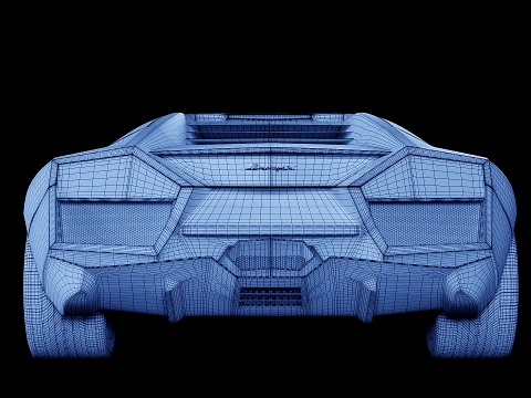 Reventon 2009 3D Model