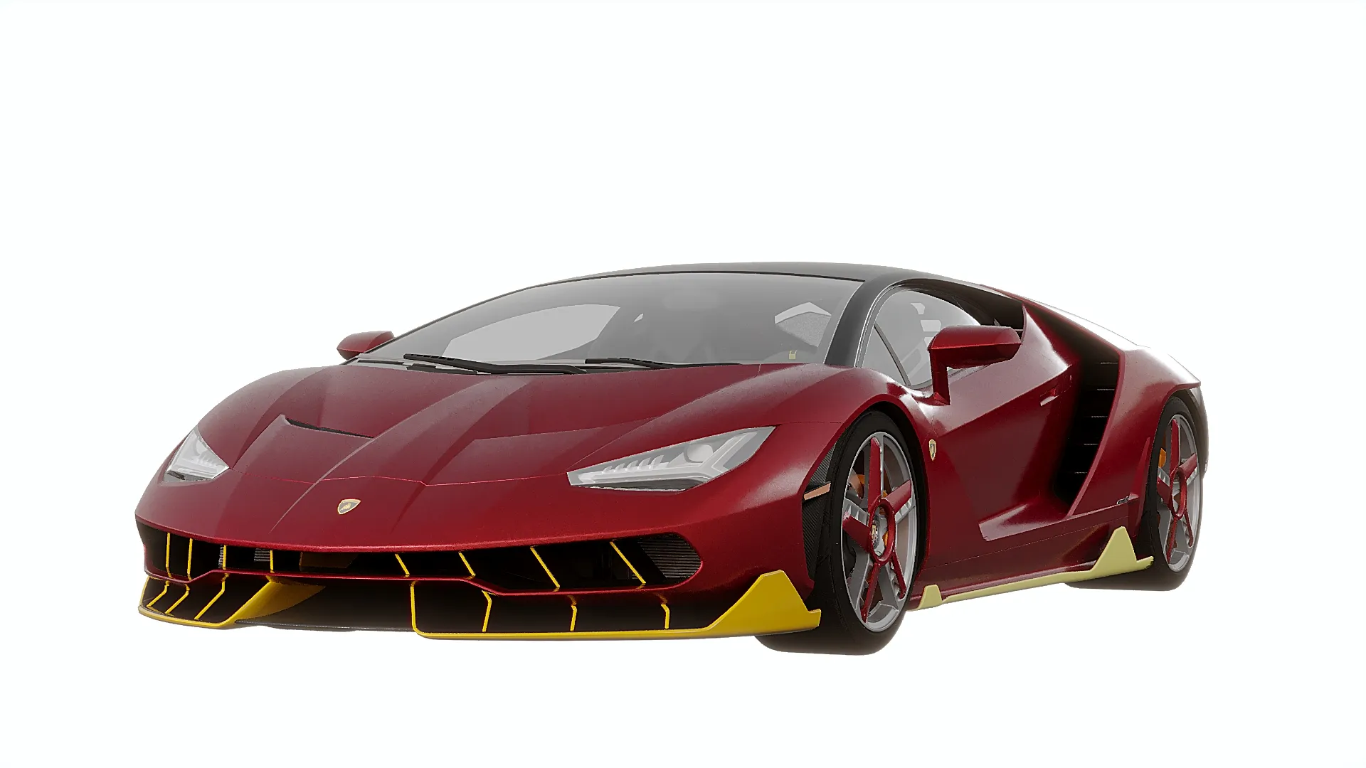Centenario 2012 3D Model .c4d .max .obj .3ds .fbx .stl .blend 