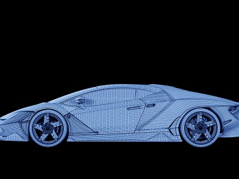 Centenario 2012 3D Model