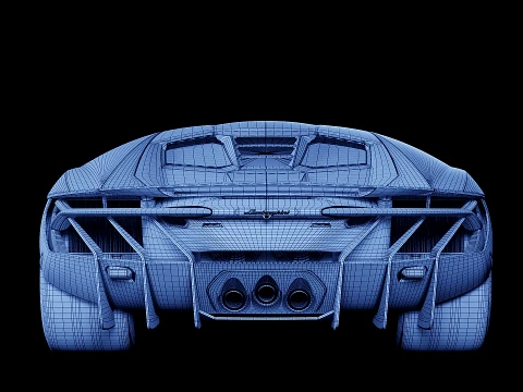 Centenario 2012 3D Model