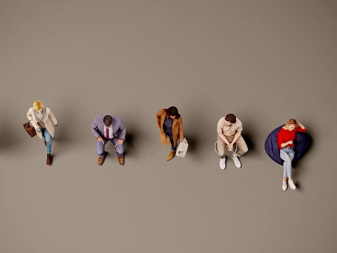 Models of people x 7 3D Model