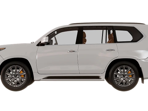 Lexus LX 2016 3D Model
