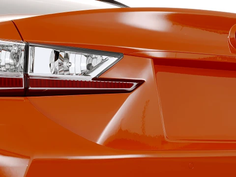Lexus RC F 2015 3D Model
