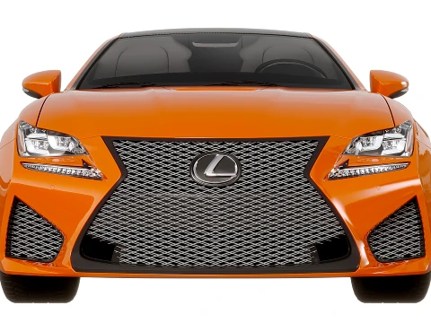 Lexus RC F 2015 3D Model