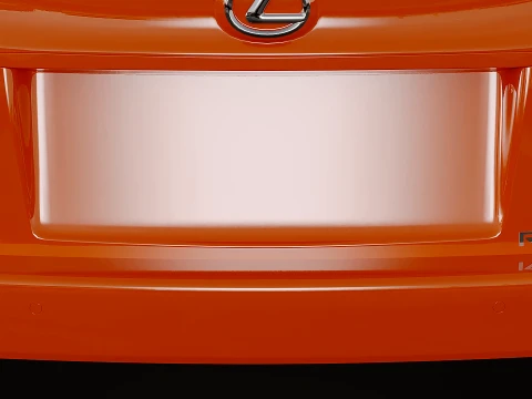 Lexus RC F 2015 3D Model