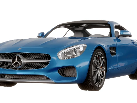 Mercedes-Benz AMG GT 2016 3D Model