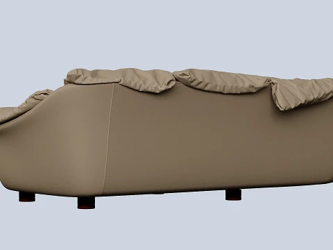 Angular sofa 3D Model