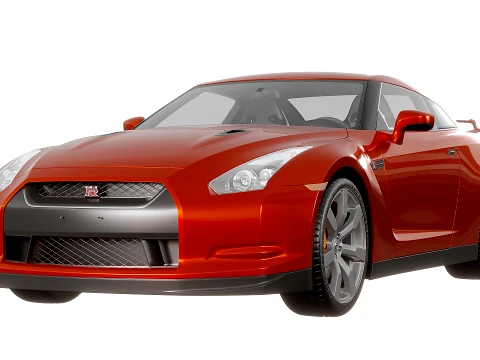 Nissan-GTR 2020 3D Model
