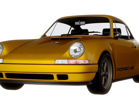 Porsche 911 by Singer 2015 Modèle 3D