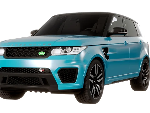 Range Rover-Sport SVR 2015 Modèle 3D