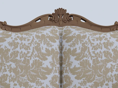 Classic-style sofa 3D Model