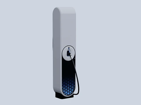 EV Charger 3D Model