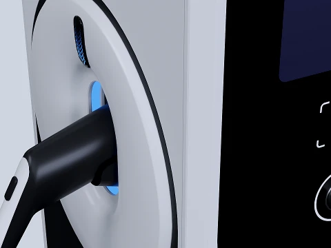 EV Charger 3D Model