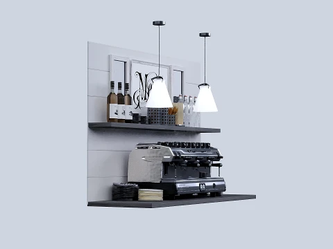 Professional Coffee Machines FRANKE T400 3GR Model 3D