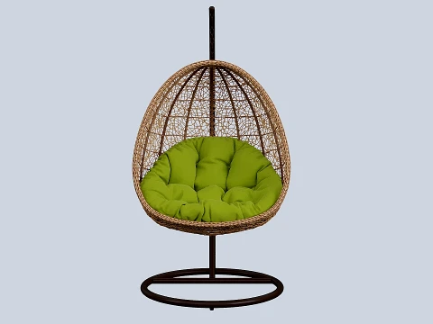 Woven hanging chair Model 3D