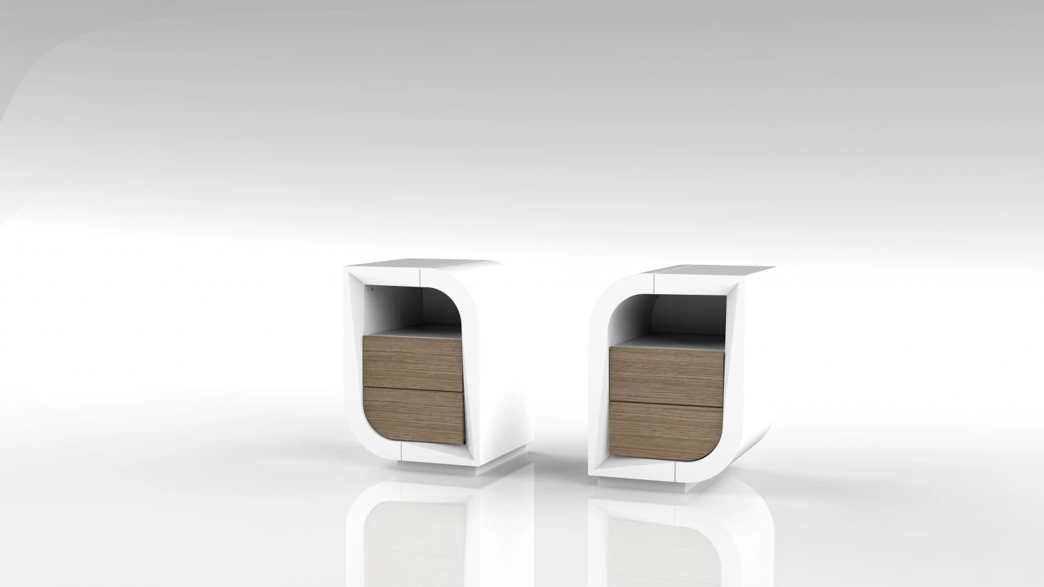 BEDSIDE TABLES 3D Model .c4d .max .obj .3ds .fbx .stl .blend 