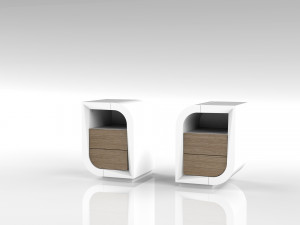 BEDSIDE TABLES Modelo 3D