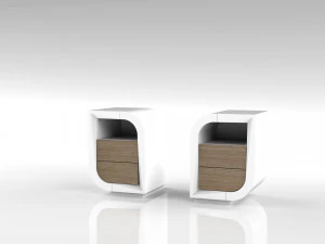 BEDSIDE TABLES 3D Model