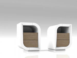 BEDSIDE TABLES 3D Model