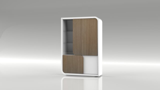 VITRINE Modello 3D .c4d .max .obj .3ds .fbx .stl .blend 